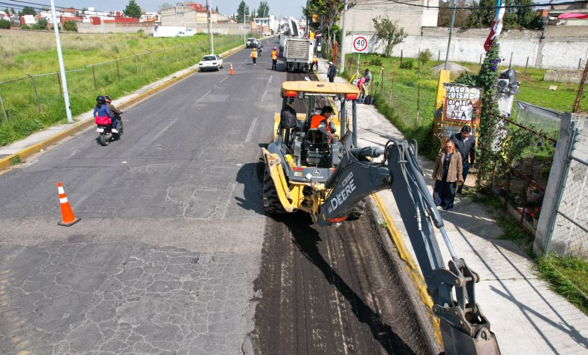 Inicia Gobierno de Metepec ambiciosa rehabilitación de Paseo San Isidro