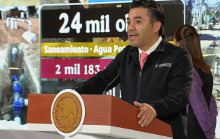 Invierte Gobierno 180 mil mdp en proyectos de agua como bien nacional