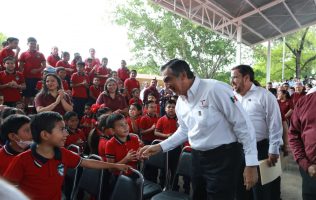 Llega Américo Villarreal a cuatro años con obras e inversión