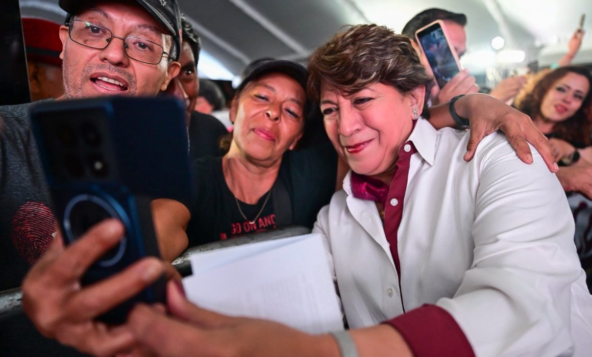 Llega Delfina Gómez a los 5 gobernadores con mejor aprobación del país