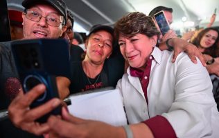 Llega Delfina Gómez a los 5 gobernadores con mejor aprobación del país