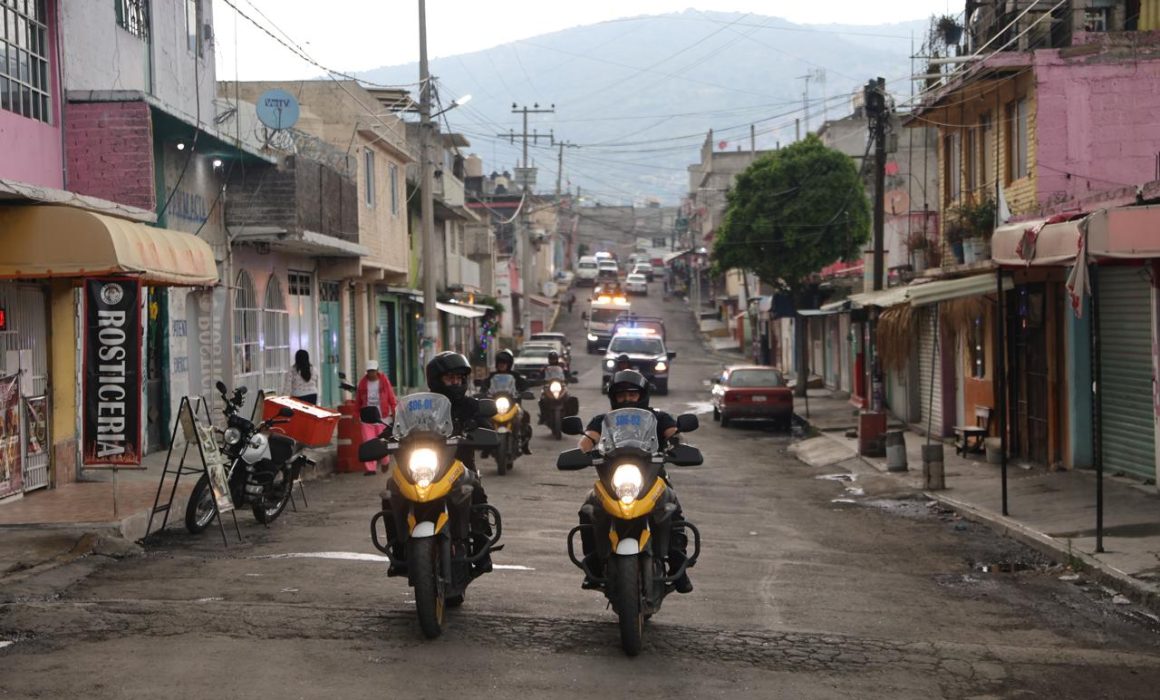 Llevan operativo Moto Segura a la Sierra de Guadalupe, en Ecatepec
