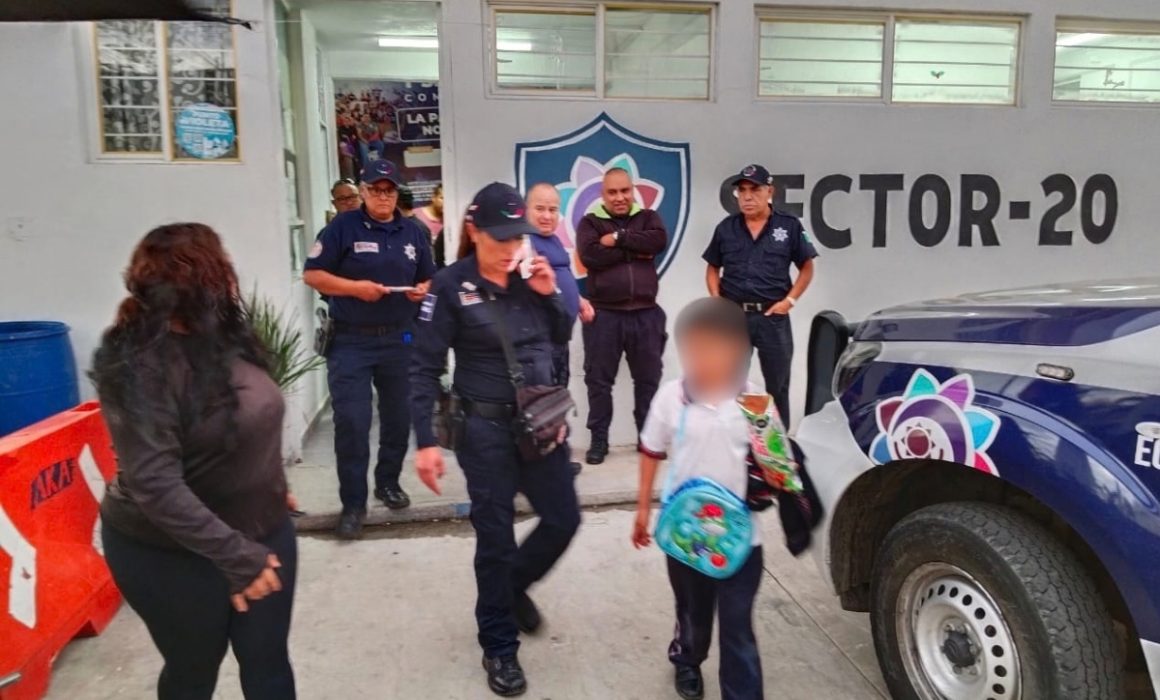 Localizan en Ecatepec a niño que salió de escuela por temor a un regaño