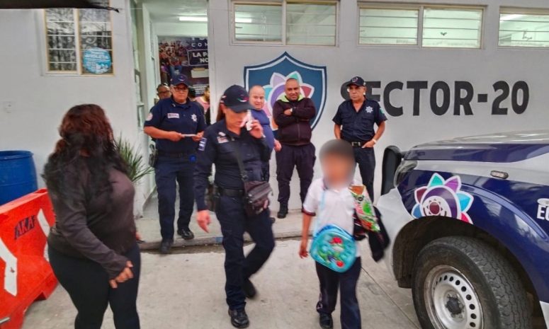 Localizan en Ecatepec a niño que salió de escuela por temor a un regaño