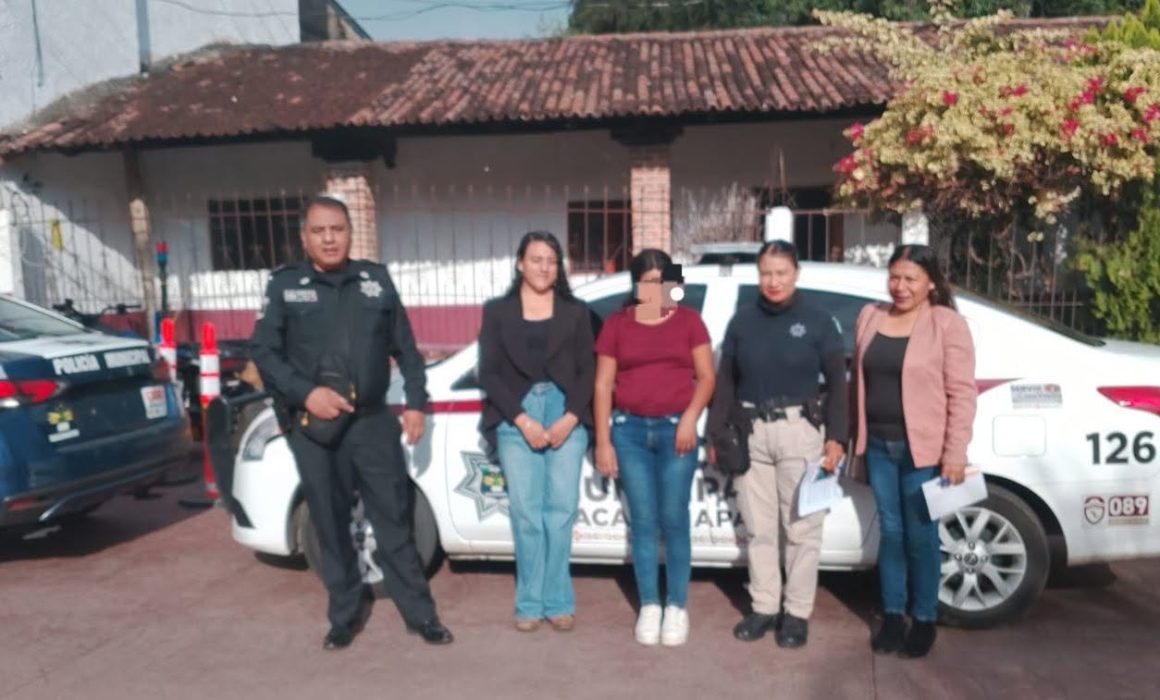Localizan en Zacazonapan a menor buscada en Morelos