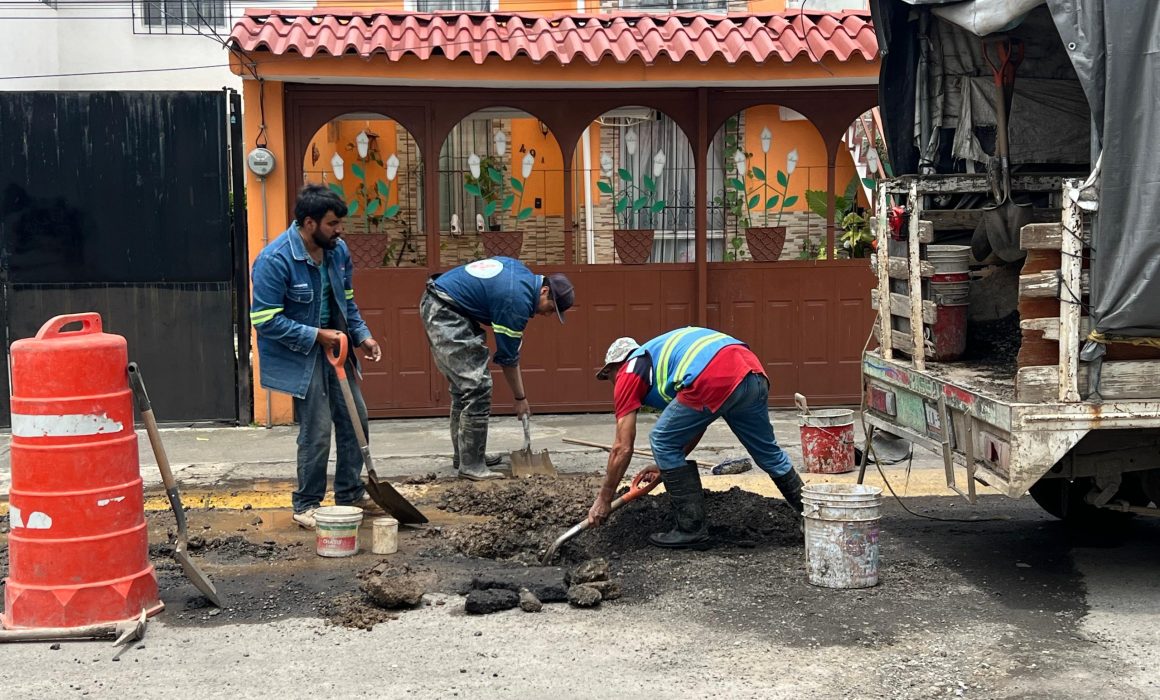 Mantiene Metepec abasto de agua con mantenimiento de su red