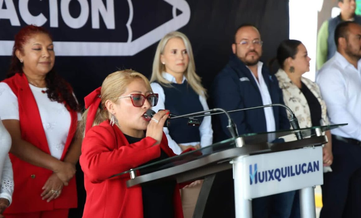 Mejora Huixquilucan instalaciones del kínder José Vasconcelos