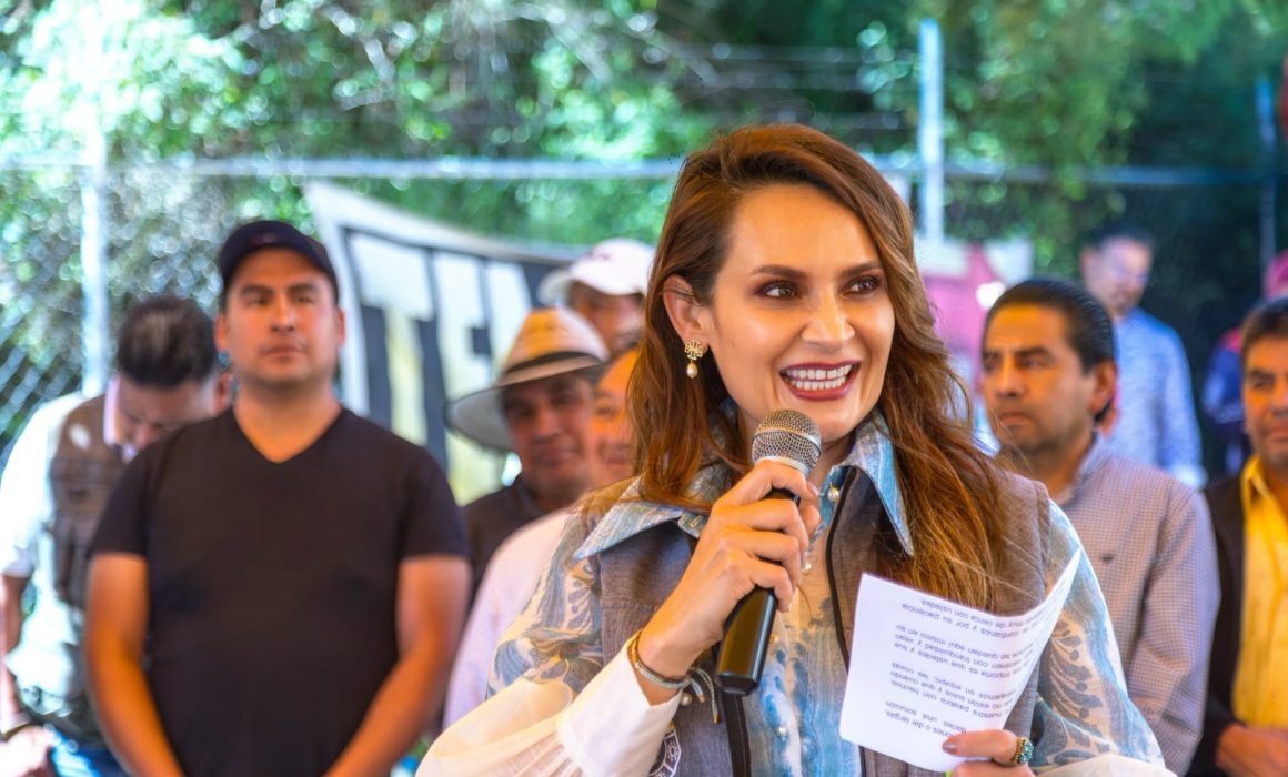 Pasa Erika Olea de 0 cámaras a 80 y reduce 52% la deuda en Tianguistenco