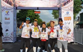 Pone a correr y cantar Mariachi Run-Fest a familias de Tlalnepantla