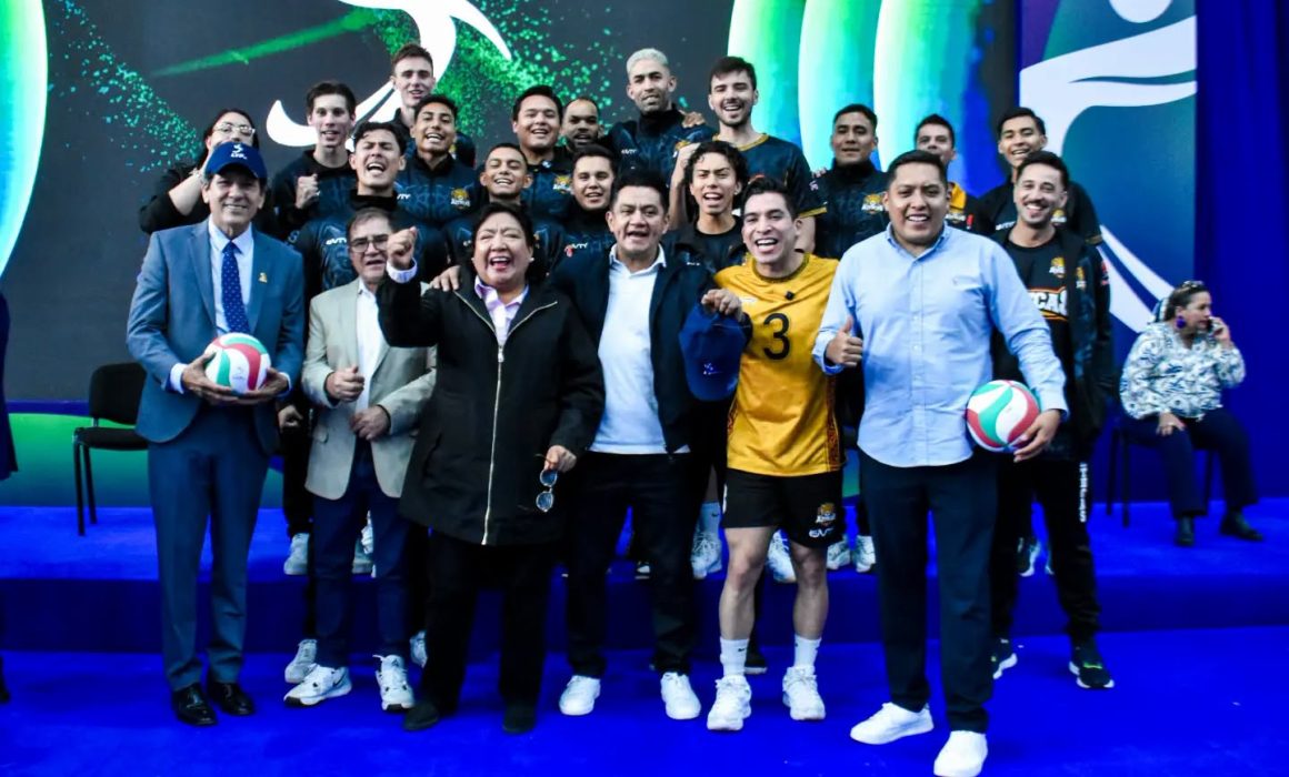 Presentan en Zinacantepec Liga de Voleibol Profesional de México