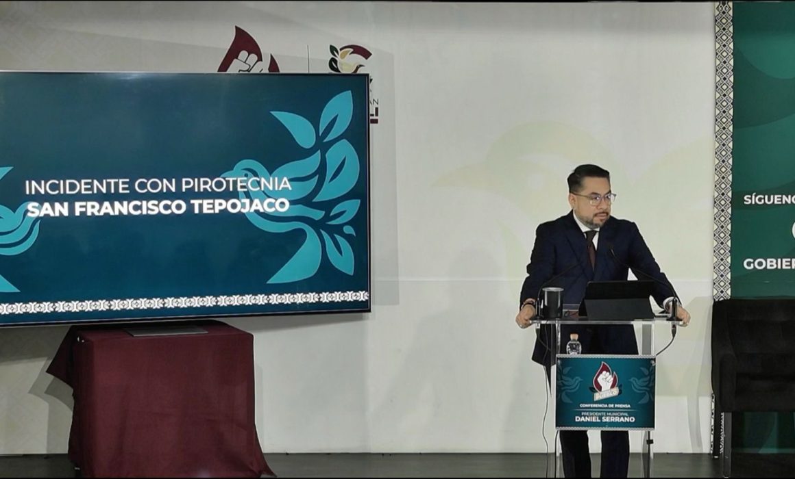 Promete Daniel Serrano castigo penal por estallido mortal de pólvora