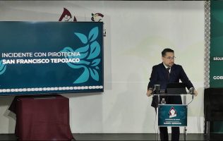 Promete Daniel Serrano castigo penal por estallido mortal de pólvora