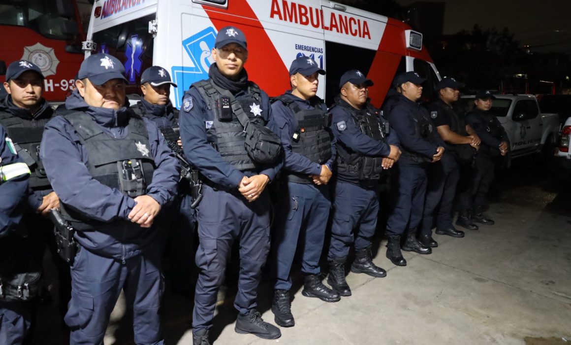 Protege Huixquilucan fiestas patrias con vigilancia las 24 horas