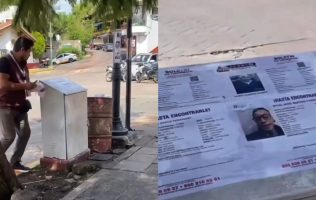 Quitan fichas de desaparecidos y desatan indignación en Valle de Bravo
