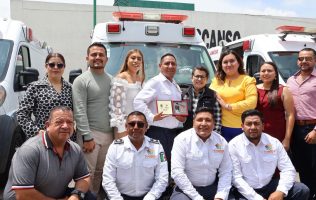 Reciben ambulancias para emergencias en 9 municipios del Edomex
