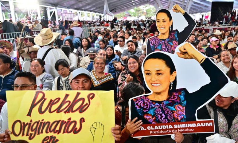Reciben en Toluca a Sheinbaum más de 65 mil mexiquenses