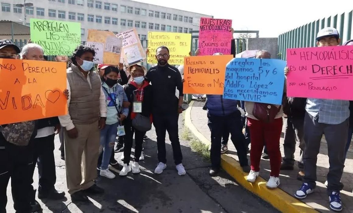 Reconoce IMSS-Bienestar desabasto de Hemodiálisis en Edomex