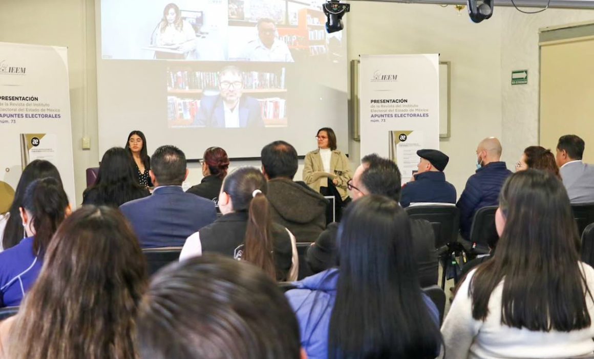 Reconocen calidad académica de revista electoral del IEEM