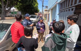 Refuerza Ecatepec Red Violeta y retira 20 motos durante operativo