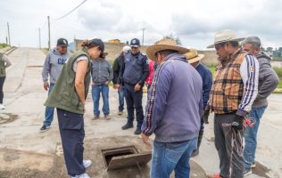 Renuevan red de agua potable con 40 años de antigüedad en Tianguistenco