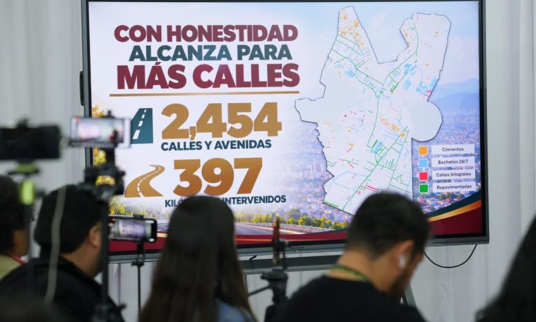 Reporta Ecatepec reparación de más de 2 mil 400 calles