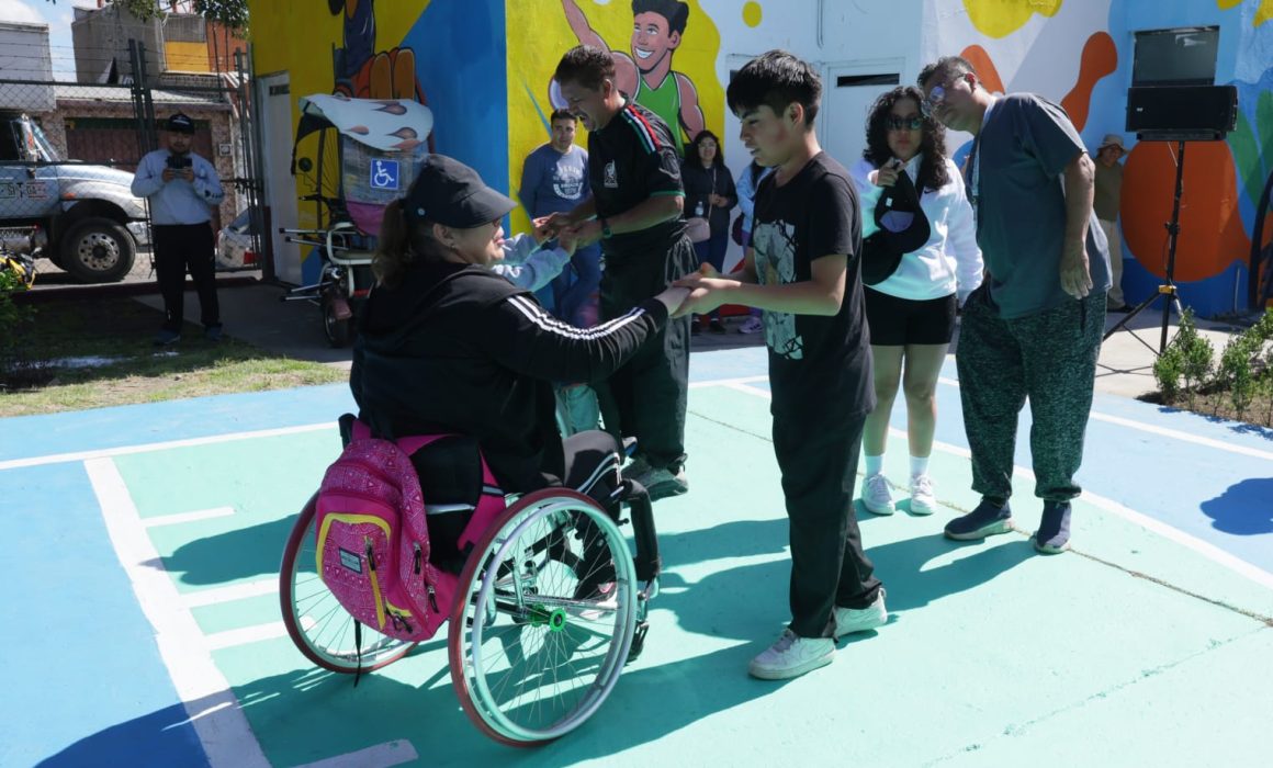 Rescata Ecatepec deportivo para personas con discapacidad