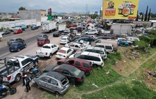 Retirarán más de 200 vehículos de deshuesaderos en Ecatepec