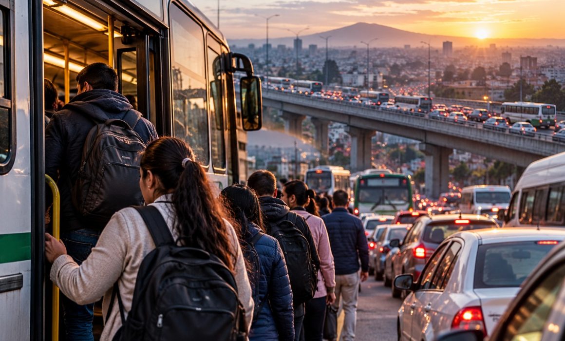 Se les va la vida en el transporte a miles de mexiquenses