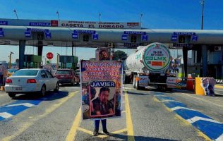 Suma un mes toma de caseta El Dorado por desaparecidos en Mazatlán