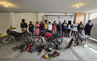 Termina operativo en Toluca con 10 detenidos y 4 motos aseguradas