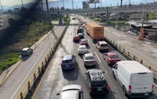 Tragedia en la México-Toluca; muere persona atropellada en Lerma