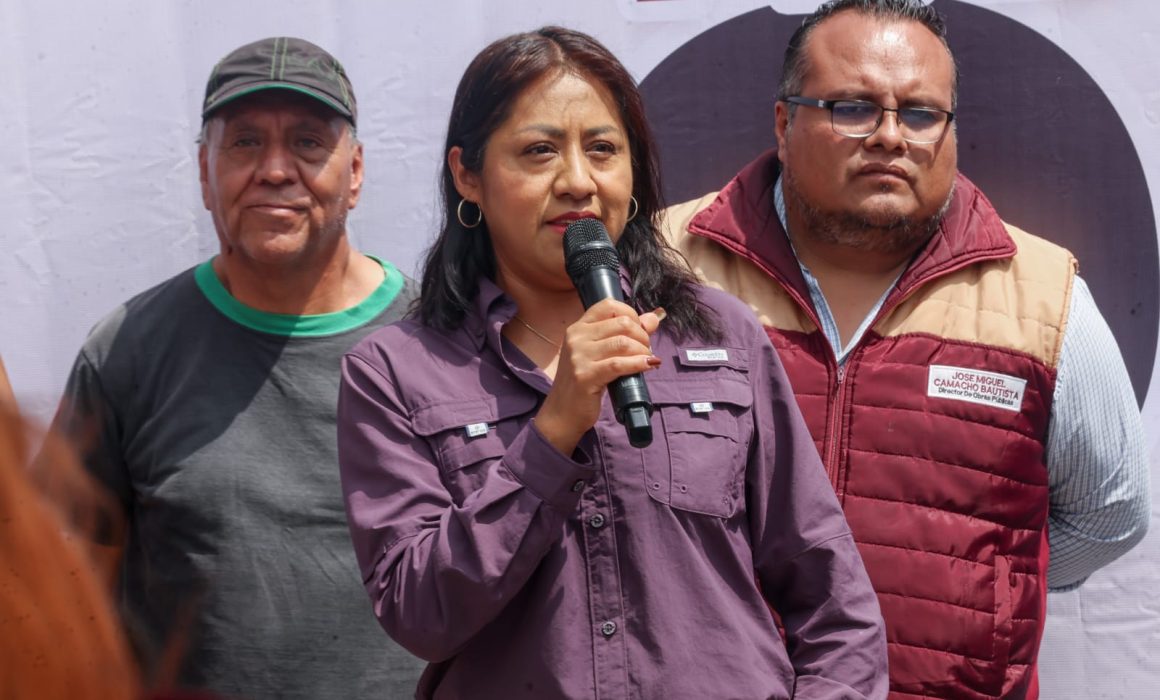 Transforman avenida Unión de Chimalhuacán en Sendero de las Mujeres