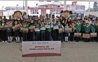 Transforman escuelas de Atenco y Texcoco con inversión de 31.6 mdp