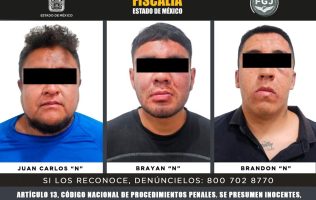 Vinculan a 3 por homicidio, extorsión y herir a policía en Ecatepec