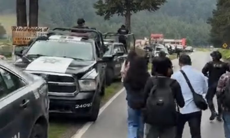 Arriban fuerzas federales en Ocoyoacac por disputa de tierras