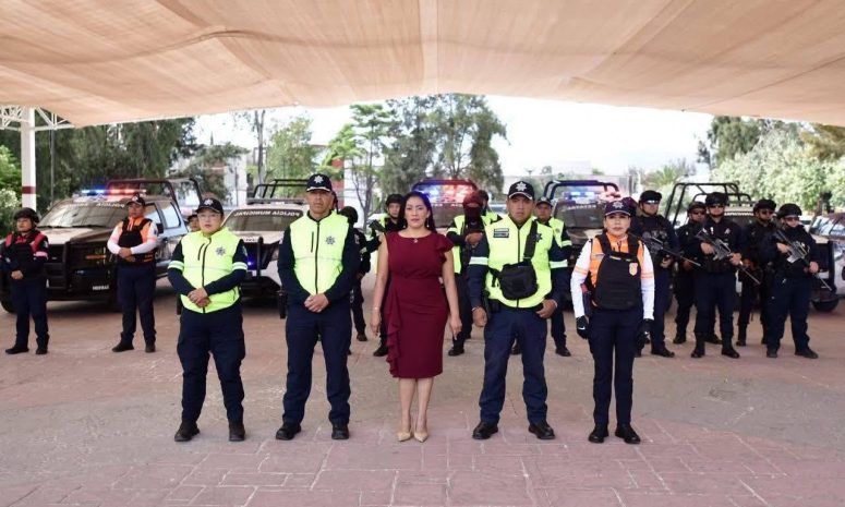 Blindan fuerzas federales y estatales calles del municipio de Jaltenco