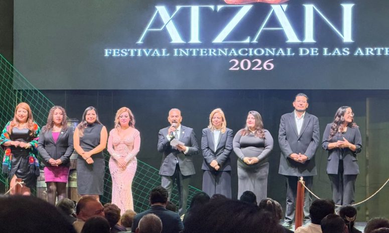 Presentan cartelera del Festival Internacional de ATZÁN 2026