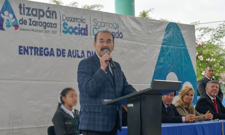 Abre gobierno de Atizapán aula digital en primaria Mario Colín Sánchez