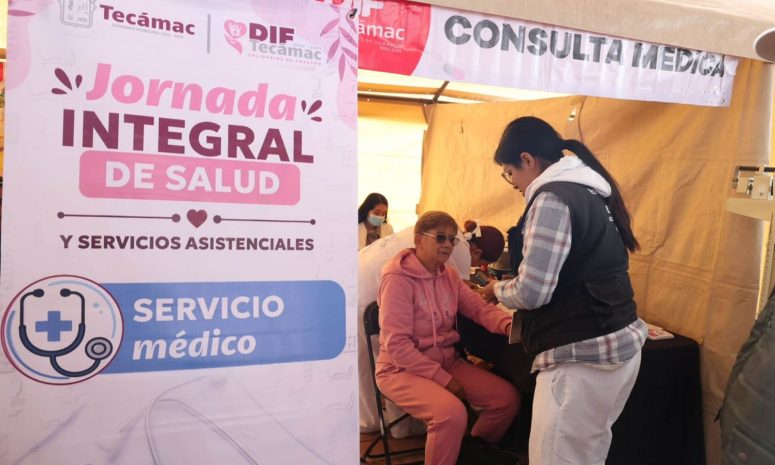 Acerca Tecámac servicios gratuitos de salud y veterinaria a 215 vecinos