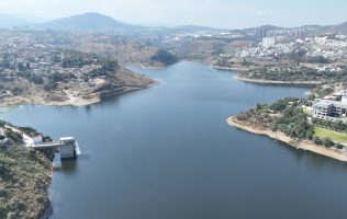 Activa Atizapán y Conagua jornada para limpiar la presa Madín en Edomex