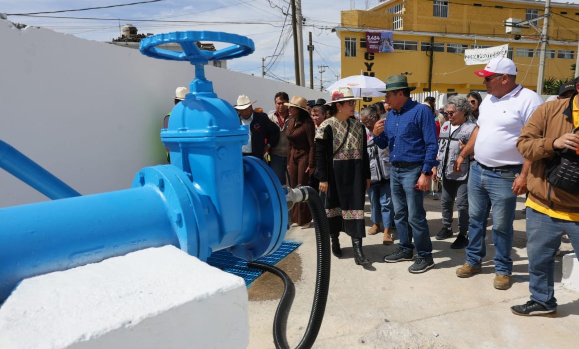Activa Ecatepec pozo Colosio 1 para abastecer a 30 mil vecinos