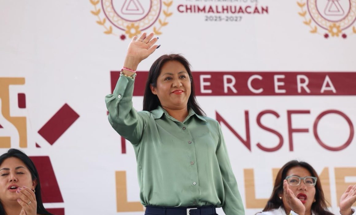 Alcanza Xóchitl Flores 63.8% de aprobación en Chimalhuacán