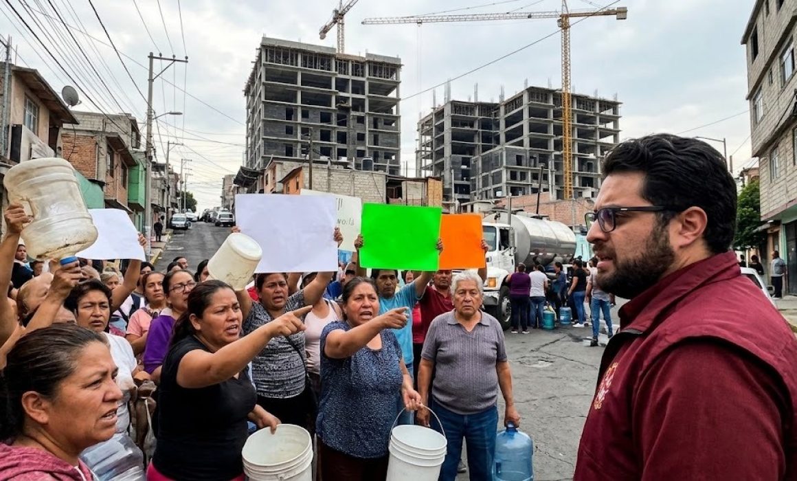 Amenaza ambición de Isaac Montoya con dejar a Naucalpan sin agua