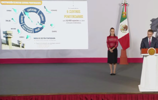 Anuncia García Harfuch 6 nuevos penales en 6 estados