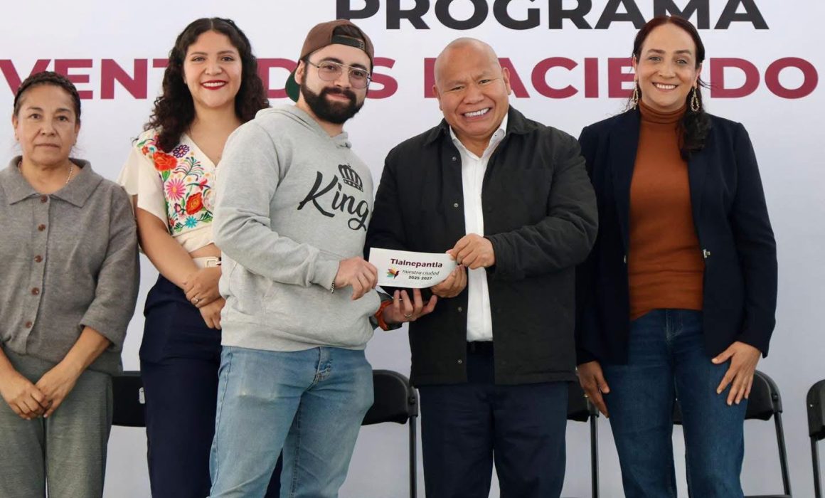 Apoya Tlalnepantla a estudiantes con 'Juventudes Haciendo Historia'