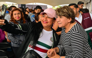 Arranca en Donato Guerra los informes regionales de Delfina Gómez