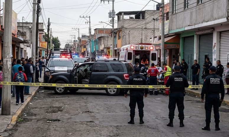 Balean a padre e hija en Coacalco camino a la escuela; sin detenidos