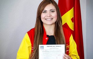 Busca Yareli Esparza mayor peso en el PT con su inscripción oficial