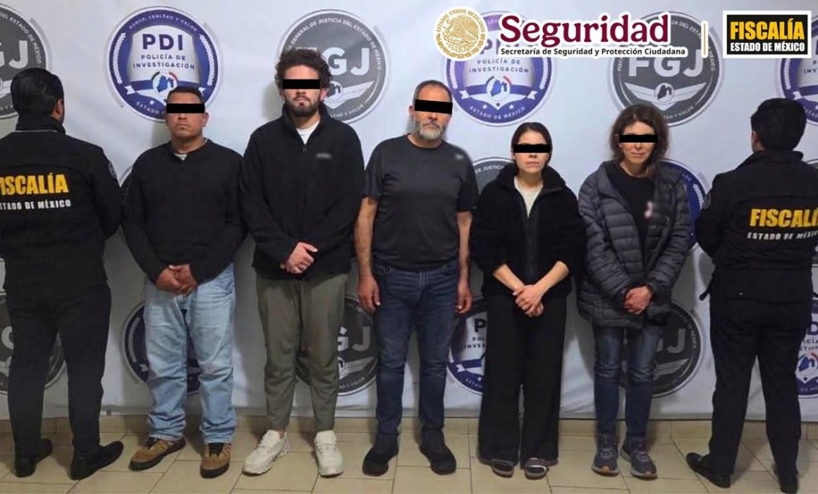 Cae en Metepec una familia que extorsionaba al gobierno federal