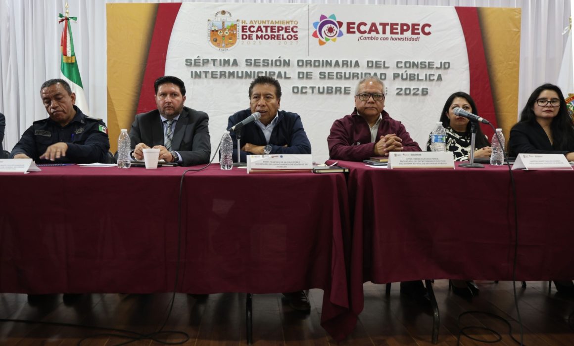 Capacitan a más de mil 200 policías para reforzar seguridad en Ecatepec